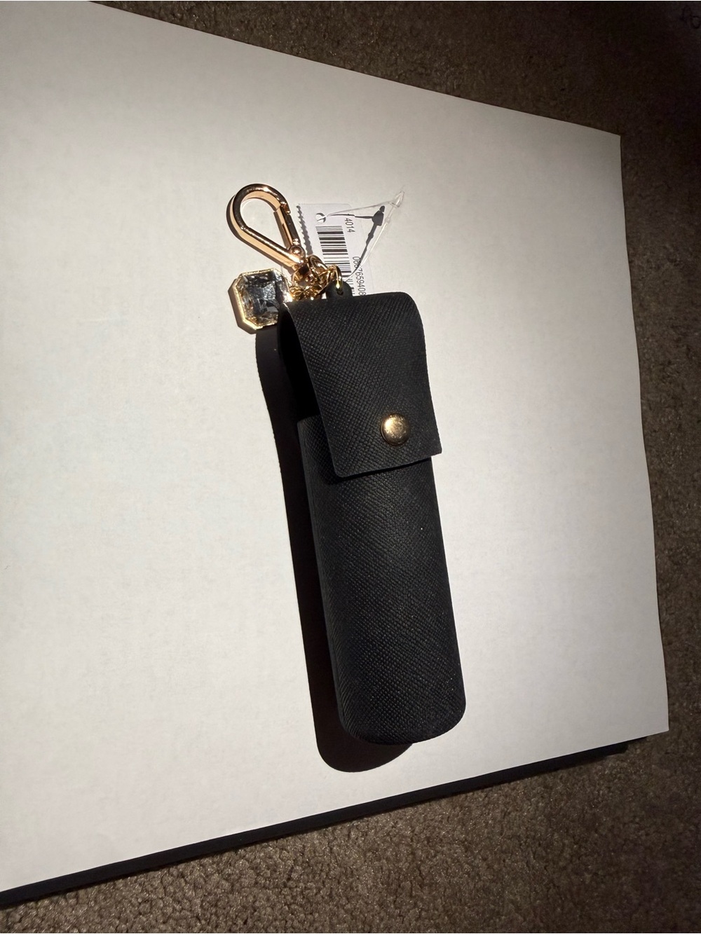 Bath & Body Works Spray Sanitizer Holder with Gold Hardware